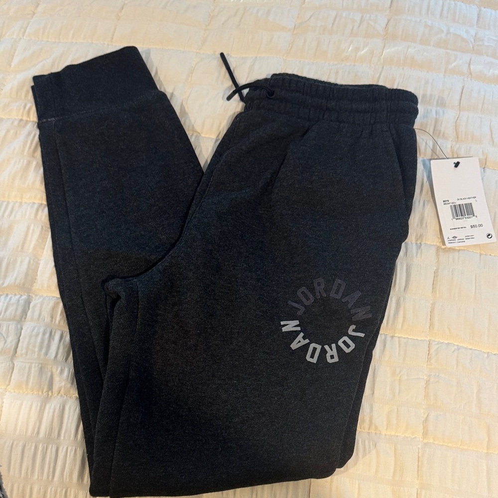 Jordan Kids Charcoal Joggers